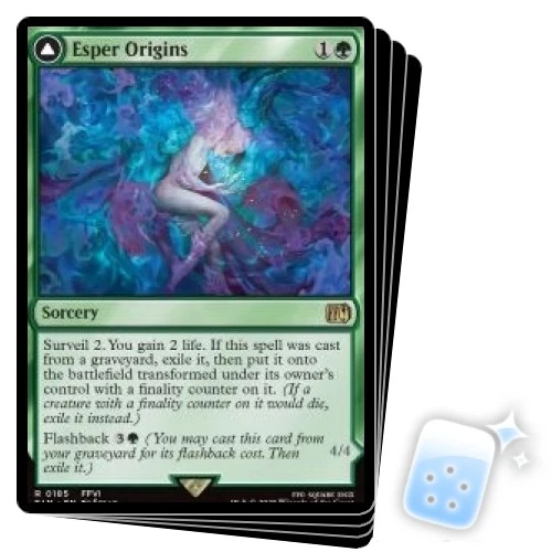 ESPER ORIGINS X4 Final Fantasy FIN Magic MTG MINT CARD - Image 1 of 1