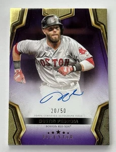 2024 Topps Five Star Dustin Pedroia Autograph /50 - Boston Red Sox - Picture 1 of 2