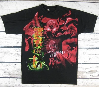 Camisa roja Spawn The Streets Run 1997 vintage talla XL Todd McFarlane años 90 Foto 1 de 4