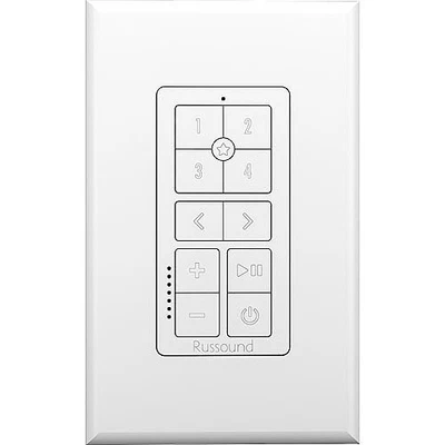 Teclado IP Russound IPK-1 de una sola velocidad blanco nuevo Foto 1 de 3