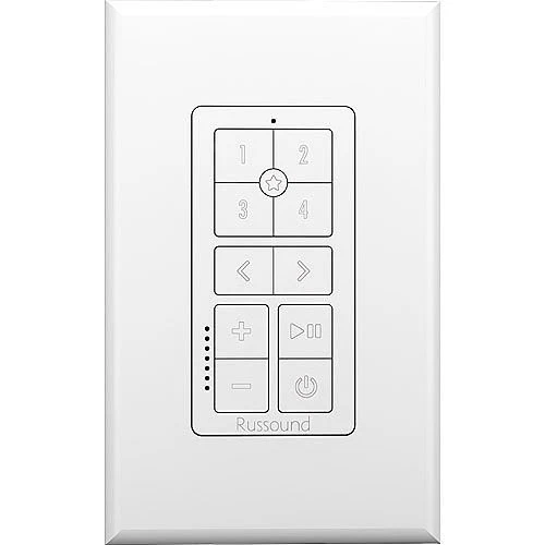 Russound IPK-1 Single-Gang IP Keypad White