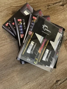 G Skill DDR 4 F4-3600C16Q-32GTZNC / Pack Of 4 at 8x8Gb - Picture 1 of 2