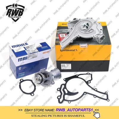 Termostato MAHLE y bomba de agua Continental para Mercedes C300 C350 E350 ML350 Foto 1 de 4