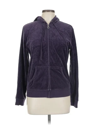 Sudadera con capucha púrpura con cremallera L de NY&C para mujer Foto 1 de 4