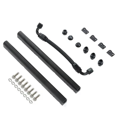 High Flow Fuel Rails Kit Billet Fuel Rail Black For LS1 LS6^UK - Image 1 of 4