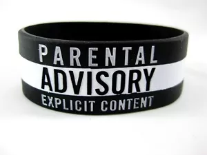 New 2 Piece Set of Black & White Silicone Bracelets as Pictured - Picture 1 of 1