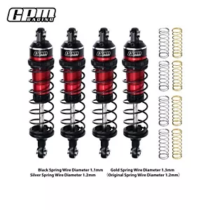 GPM Alloy Front &Rear Adjustable Spring Shock 87mm TRAXXAS Mini Maxx / Mini XRT - Picture 1 of 15