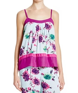 DKNY Women's Print Camisole, Purple Multi, Small S - Picture 1 of 1
