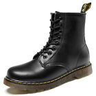 Mens Womens 1461 Martin Boots 8-Eye Black Smooth Oxford Sole Leather Shoes