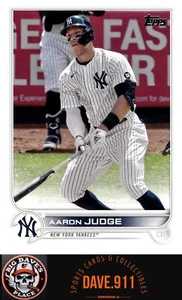 Aaron Judge 2022 Topps Advanced Stat #99 New York Yankees - Imagen 1 de 2