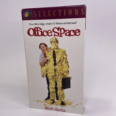 Office Space (VHS, 1999) Comedy, Jennifer Aniston, Ron Livingston, Stephen Root Foto 1 de 4