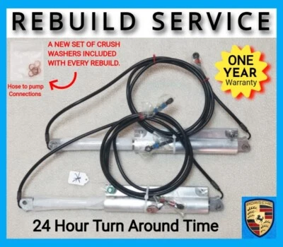 Porsche 911 HYDRAULIC Ram Cylinder TOP REBUILD SERVICES 996 997  (24 HOURS) - Image 1 of 4