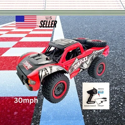 Rc Car Drift Truck Q130 1:14 48km/4WD Car Light Brushed Motor Remote Control - Image 1 of 4