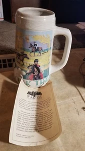 1997 CHRIS McCARRON OAK TREE RACING SANTA ANITA LIMITED EDITION STEIN - Bild 1 von 6