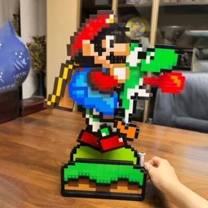MOC 71438 Super Mario World: Mario & Yoshi Building Blocks Super Mario 1215pcs - Picture 1 of 5