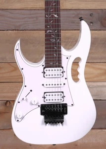 Ibanez Steve Vai Signature JEMJRL Left-Handed Electric Guitar White - Picture 1 of 8