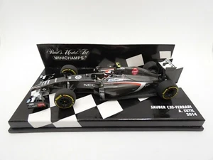 Sauber Ferrari C33 Adrian Sutil #99 2014 1/43 Minichamps F1 Formula 1 Rare - Picture 1 of 3