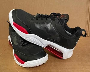 NIKE AIR JORDAN MAX 200 GS KIDS SHOES BLACK GYM RED 7Y NEW CD5161-006 Womens 8.5 - Picture 1 of 9