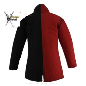 Medieval-Thick-Padded-Gambeson-suit-of-armor-quilted-costumes-theater-larp-sca   - Picture 1 of 3