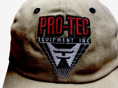Gorra Pro Tec Equipment Inc Promo Gas Cap Publicidad Granjero Camionero Bronceado De Colección Foto 1 de 4