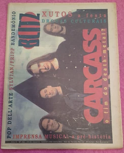 Magazine BLITZ 481 - Carcass / Xutos & Pontapes / Robert Fripp / Pedro Abrunhosa - Foto 1 di 1