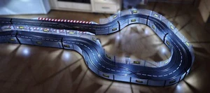 5m Fangzaun für Carrera Digital 124 132 Uni Kurven Geraden Zaun Leitplanke Bande - Bild 1 von 4