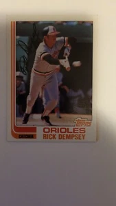 1982 TOPPS RICK DEMPSEY #489 NM - Picture 1 of 1
