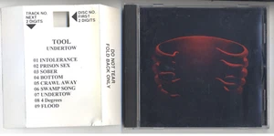 TOOL - UNDERTOW CD with JUKEBOX CARD - VOLCANO RE-ISSUE - EXCELLENT !! - Picture 1 of 4