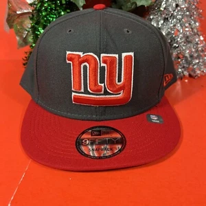New Era 9fifty Snapback NY Giants. Charcoal And Red - Picture 1 of 6