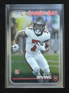 2024 Topps Chrome Football - Rookies #226 Bucky Irving (RC) TAMPA BAY - Picture 1 of 4