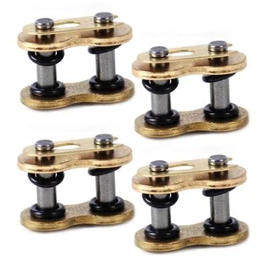 4x 520HV Kettenglied Antriebskette Rivet link Clipschloss für Motorrad Dirt Bike - Bild 1 von 3