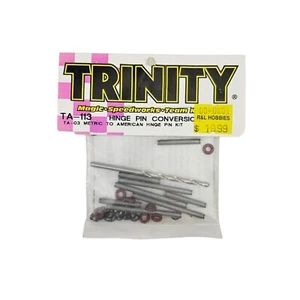 Vintage Trinity TA-113 Tamiya TA-03 kit conversione perno cerniera metrico a standard - Foto 1 di 3