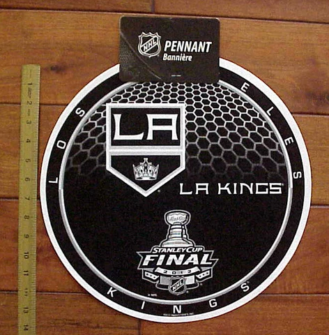 LOS ANGELES LA KINGS 2012 NHL STANLEY CUP FINAL BANNER / BANNIERE Cover