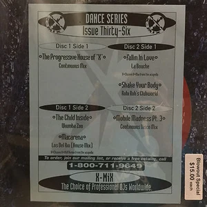 X Mix 36 ULTIMIX LA BOUCHE QKUMBA ZOO MACARENA MOBILE MADNESS HOUSE MIX - Picture 1 of 1