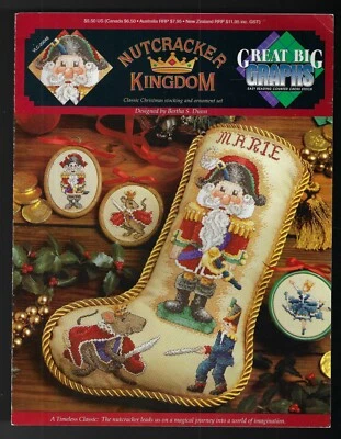 Nutcrackert Kingdom by Great Big Graphs Cross Stitch Leaflet VLC-20048  - Image 1 of 2