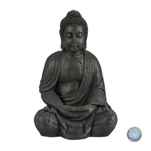 Buddha figure XL 70 cm decorative figure statue garden figure garden decoration sculpture Zen decoration - Picture 1 of 11