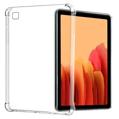 For Samsung Galaxy Tab A7 Lite 8.7 S6 Lite 10.4" Transparent TPU Back Case Cover - Image 1 of 4