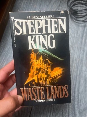 Vtg DARK TOWER III The Waste Lands Stephen King 1993 Signet Horror paperback 1st - Image 1 of 4