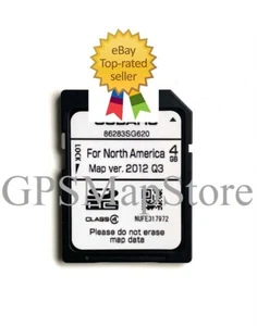2014 Forester Genuine DIVX Navigation DATA SD Card U.S CAN Map Part 86283SG620 - Picture 1 of 1