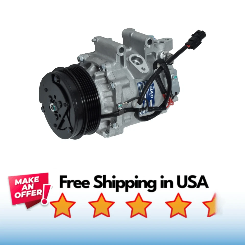 Compresor aire acondicionado apto para Acura ILX 2013-2015, Honda Civic 2012-2015 Foto 1 de 1