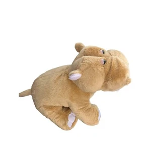 Ganz Webkinz Plush Mud Hippo Stuffed Animal Toy Beige HM384 NO CODE - Picture 1 of 5