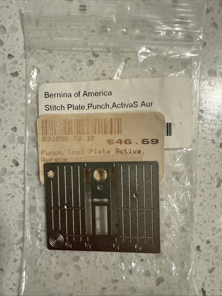 Bernina 冲针板 5.5 毫米 适用于有源和极光缝纫机 — 第 1/1 张图片