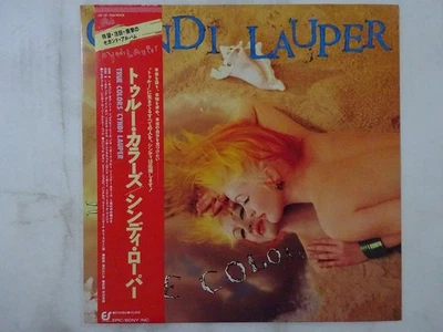 Cyndi Lauper True Colors Portrait 28・3P-760 Japan  VINYL LP OBI Foto 1 de 3