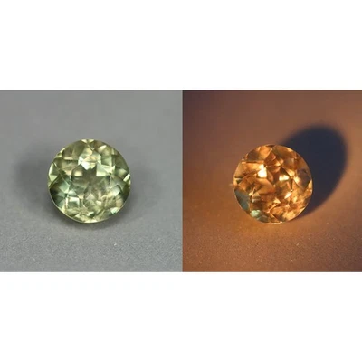 0.84 Cts_Dream Collection_100 % Natural Unheated Color Change Diaspore_Turkey - Image 1 of 4