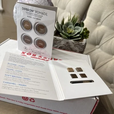 2 Anastasia Beverly Hills Dipbrow Pomade Blonde Light Brown 4colors Sample Y - Image 1 of 3