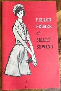 Vintage 1962 Pellon Primer of Smart Sewing Booklet Interfacing Interface - Imagen 1 de 7