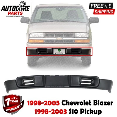Parachoques delantero cenefa inferior para Chevrolet Blazer 1998-05 | camioneta S10 1998-03 Foto 1 de 4