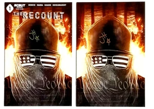 The RECOUNT #1 Templesmith TRADE & VIRGIN 💥Signiert von JONATHAN HEDRICK🤡 - Bild 1 von 7