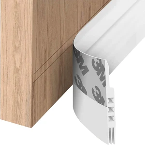 Türzugluftstopper unter Tür Zugluftblocker Isolator Türfeger Wetterstreifen - Bild 1 von 9