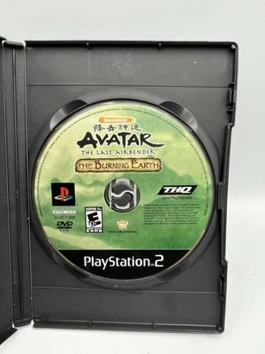 Avatar: The Last Airbender -- The Burning Earth (Sony PlayStation 2, 2007) Disc - Image 1 of 4